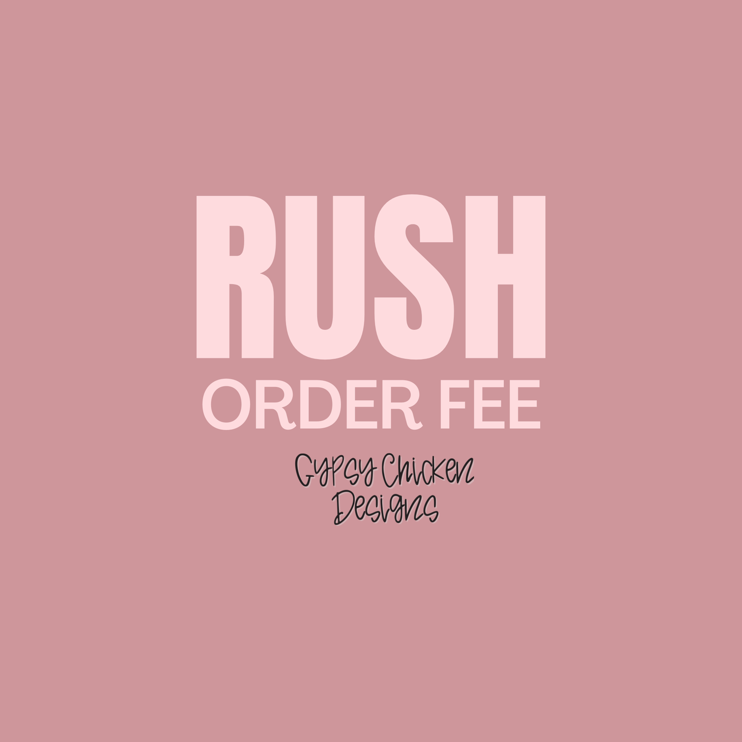Rush Order Processing