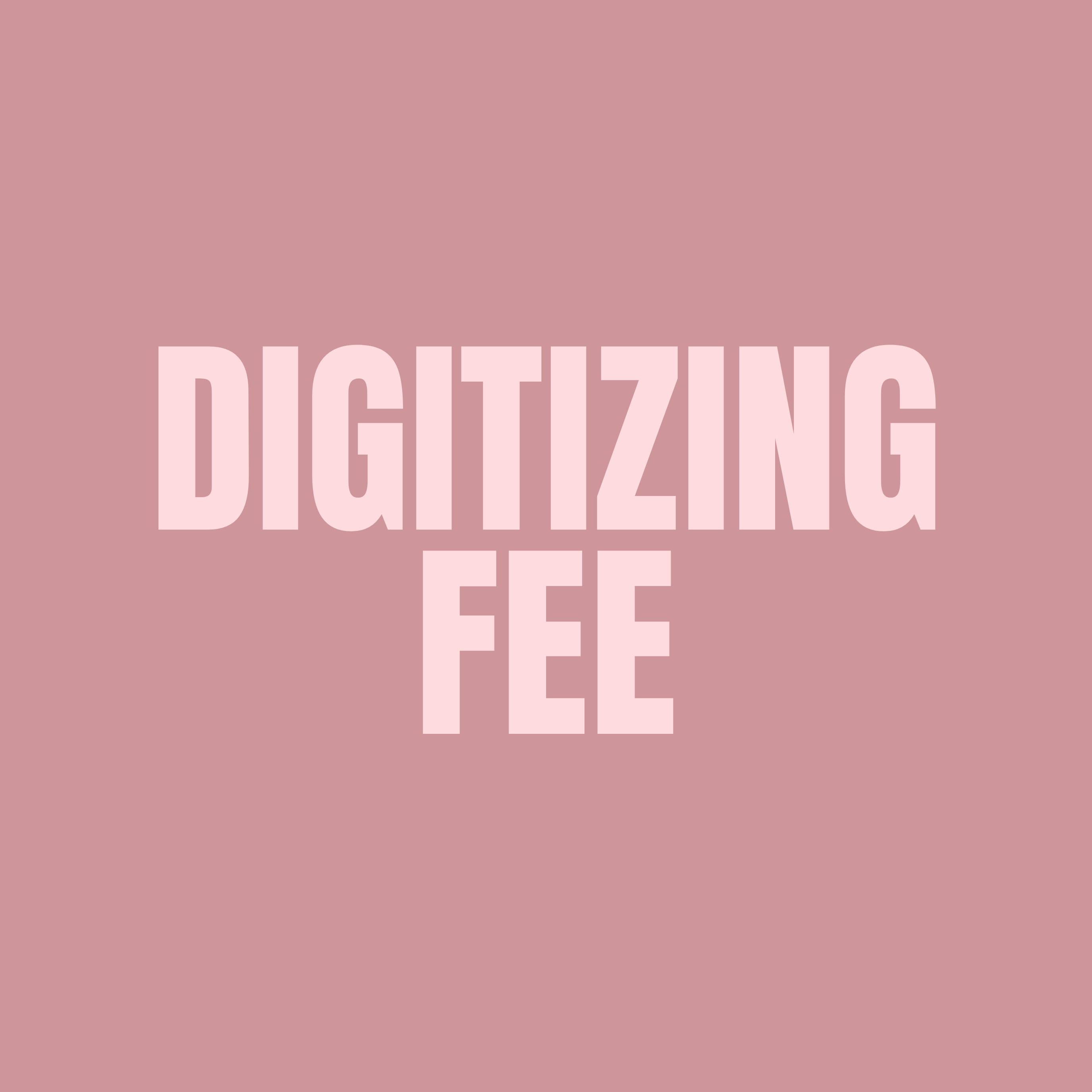 Digitizing Fee – Gypsy Chicken Designs