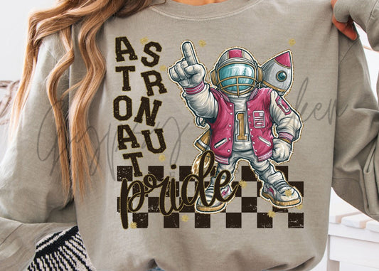Astronaut Pride Grunge