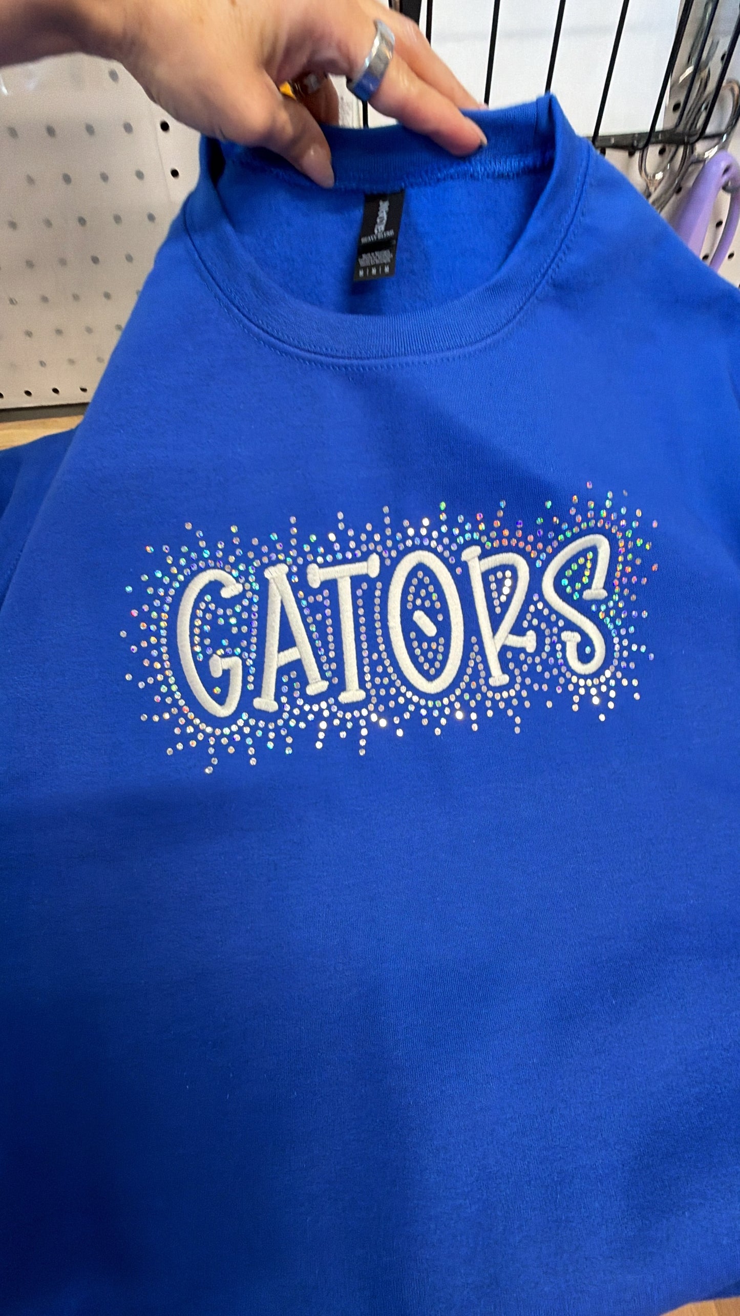 Gators Spangle Sweatshirt {Embroidery}