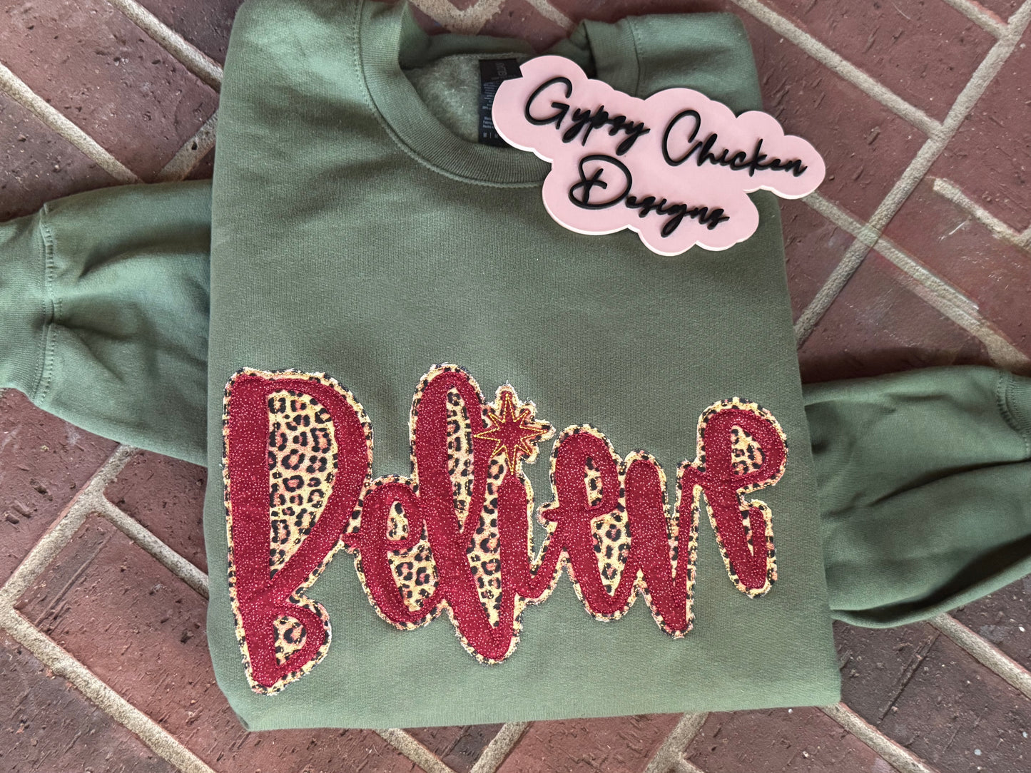 Believe Appliqué