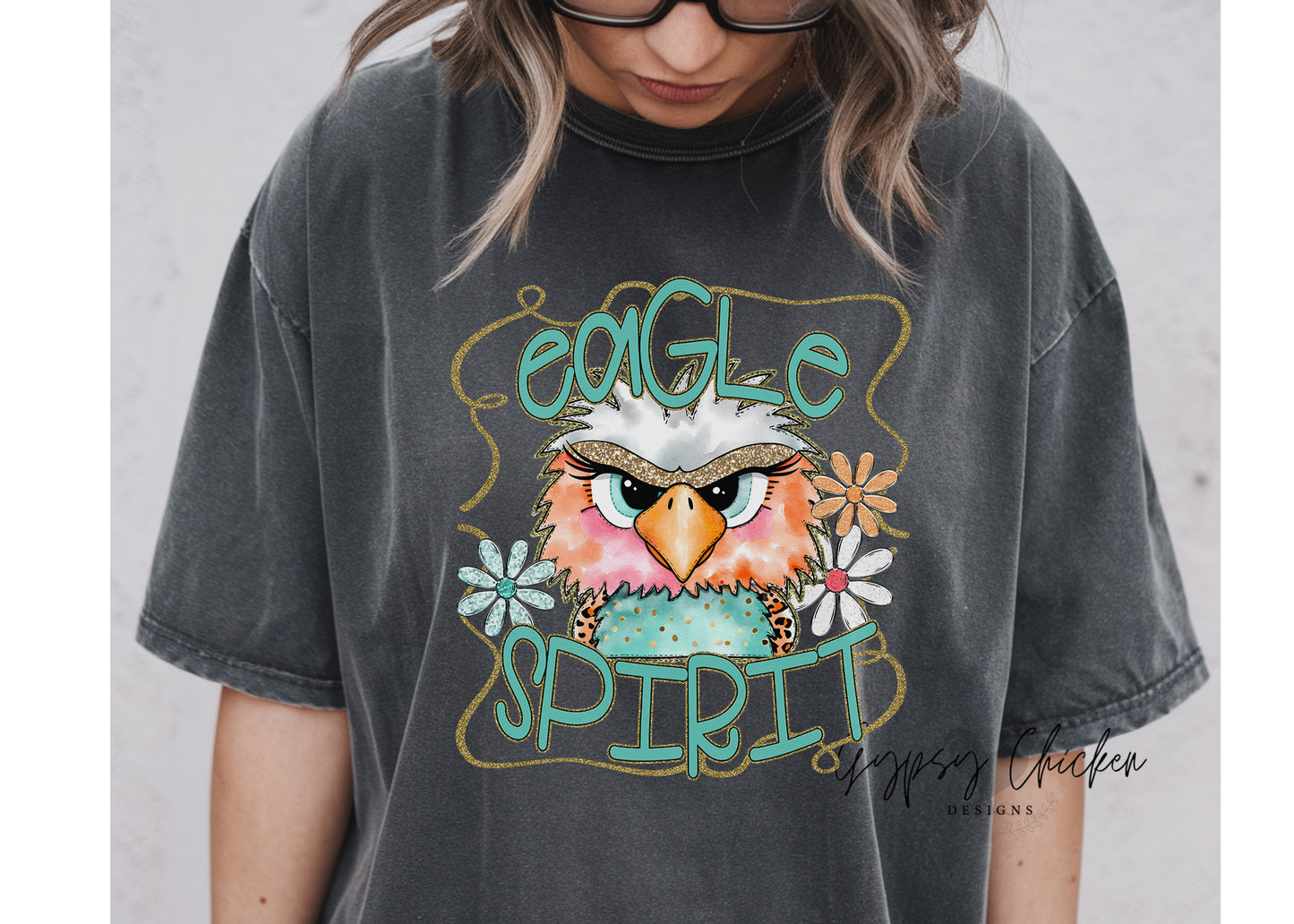 Eagle  Funky Retro Mascot