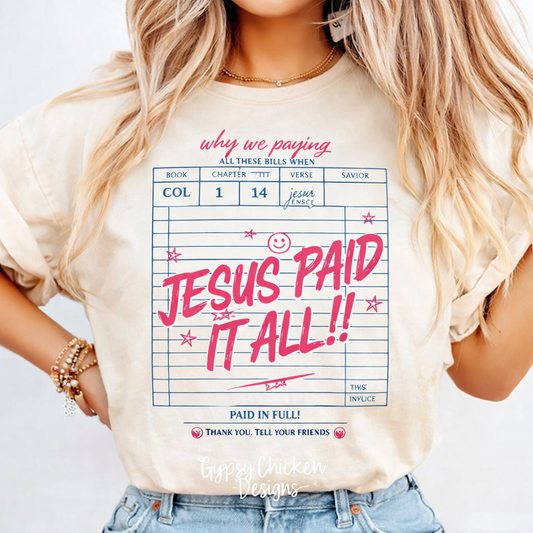 Jesus Paid It All
