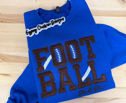 Football Mom {Embroidery}