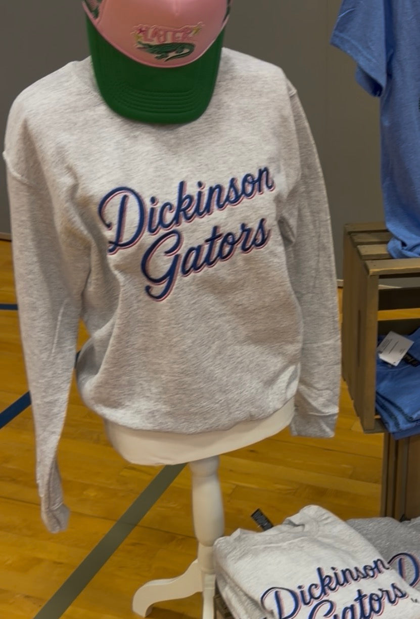 Dickinson Gators Script {Embroidery}