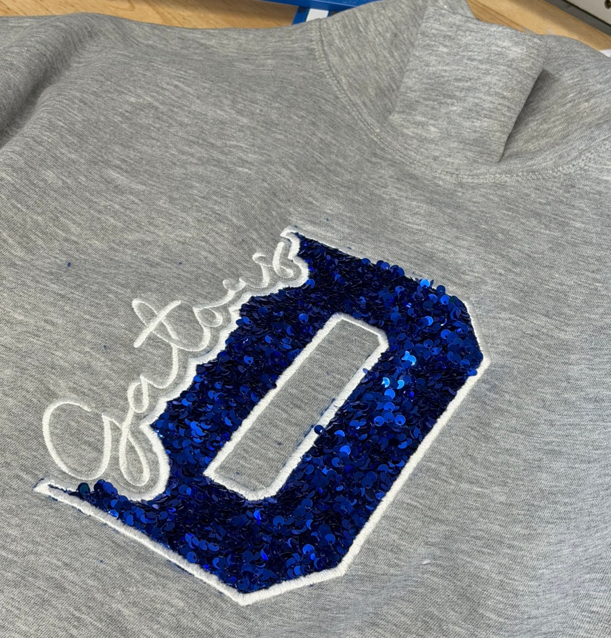 Gators Varsity Appliqué Tee or Sweatshirt {Embroidery}