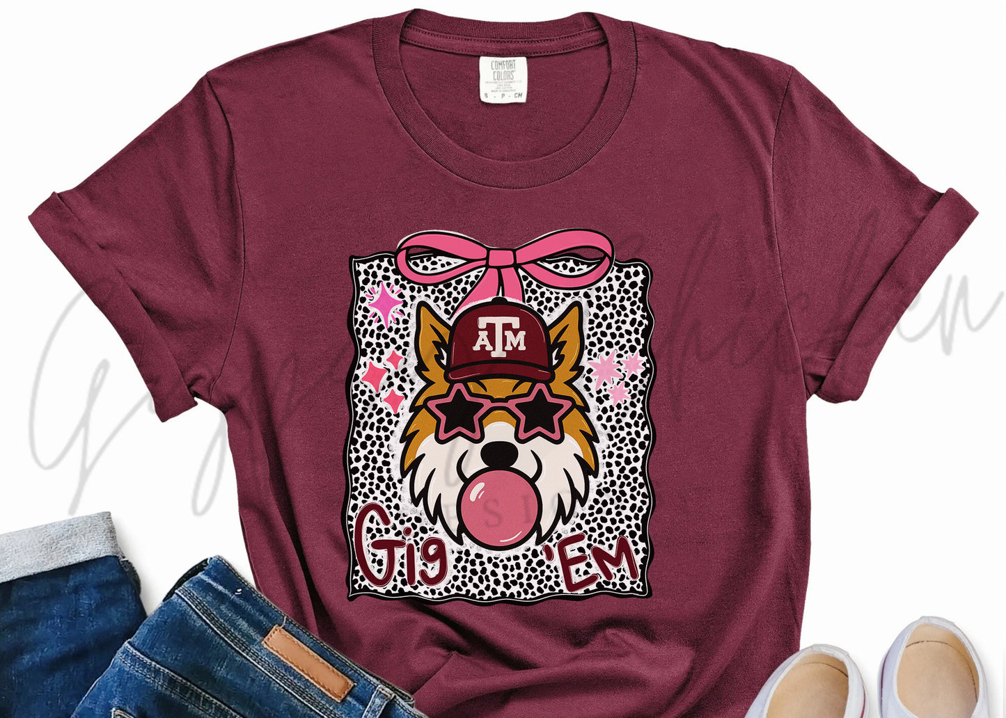 Gig 'Em Bubble Gum