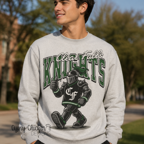 Knights Retro Mascot