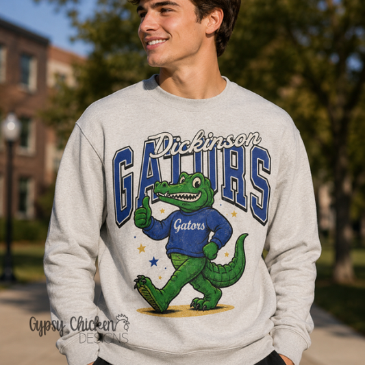 Gators Retro Mascot
