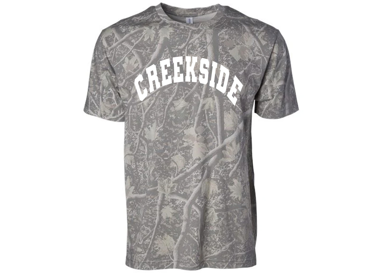 Creekside {THE CAMO TEE IS A PREORDER WILL SHIP END OF SEPTEMBER}