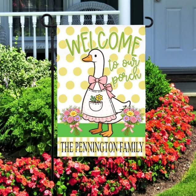 Porch Goode Garden Flag