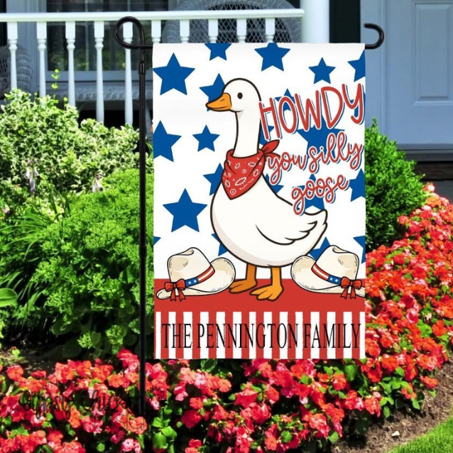 Porch Goode Garden Flag