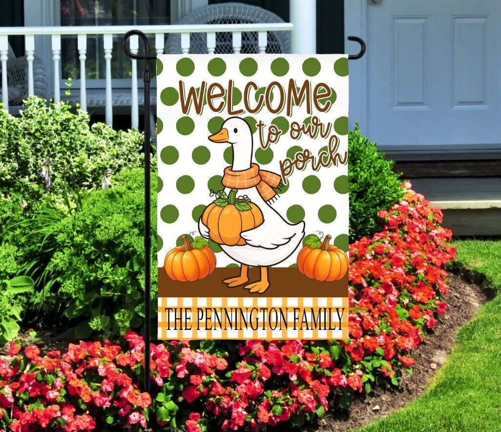 Porch Goode Garden Flag