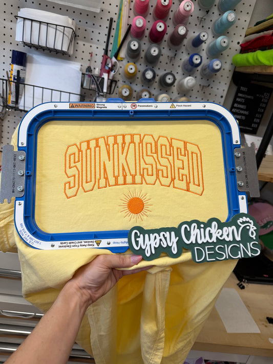 Sunkissed {Embroidery}