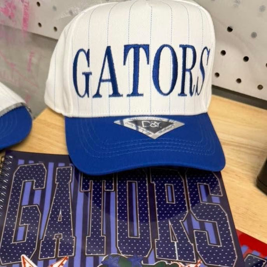 Stripe Gators Bold Trucker Hat