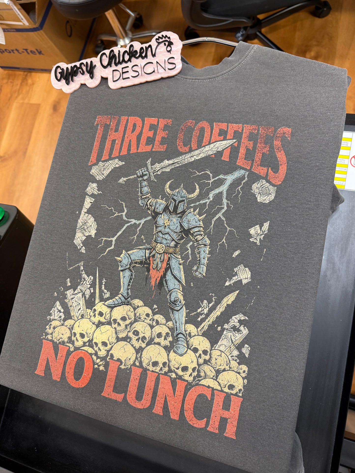 Three Coffees No Lunch