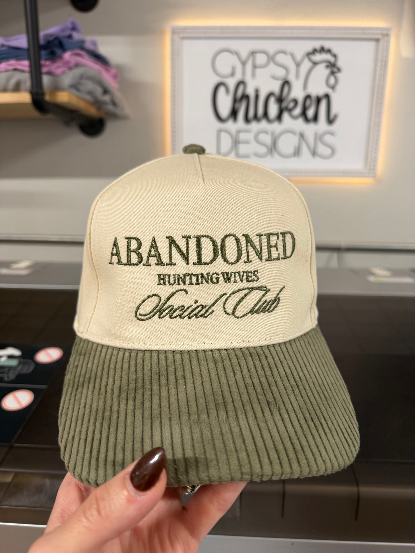 Abandoned Hunting Wives Social Club Hat