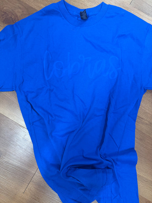 Cobras tone on tone size medium