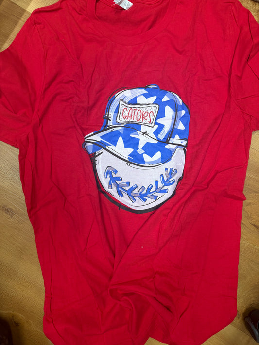 Gator Baseball Smile Size 2X