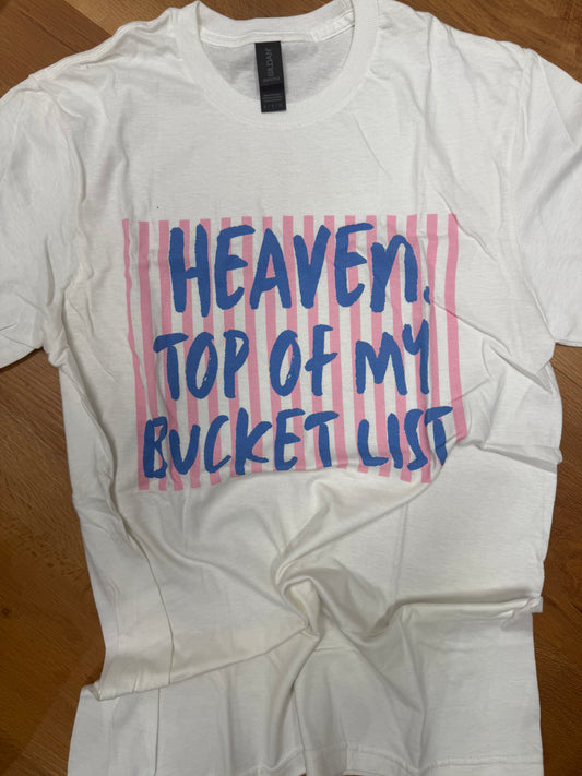 Heaven Bucket List size small