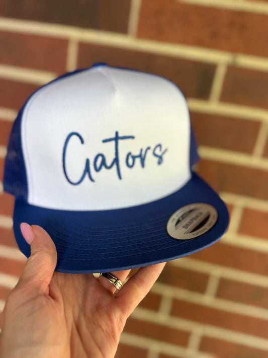 Script Mascot Trucker Hat