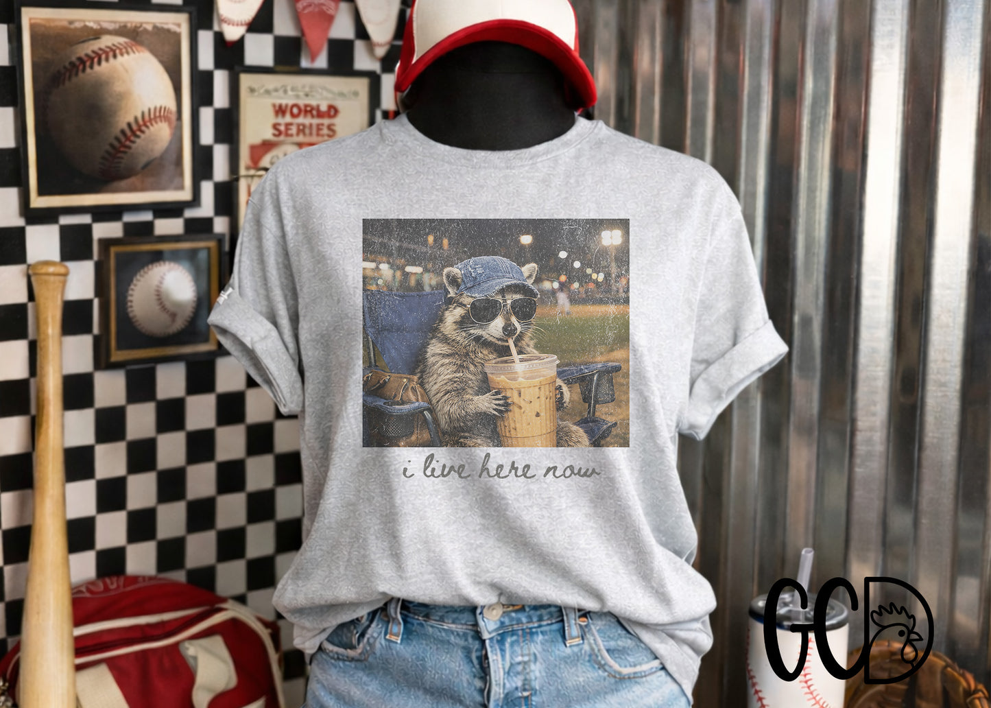 I Live Here Now {Ballpark Raccoon}