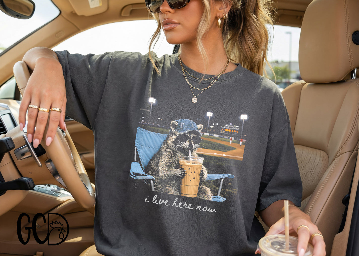 I Live Here Now {Ballpark Raccoon}