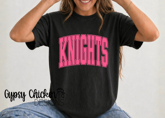 Knights - Varsity Pink