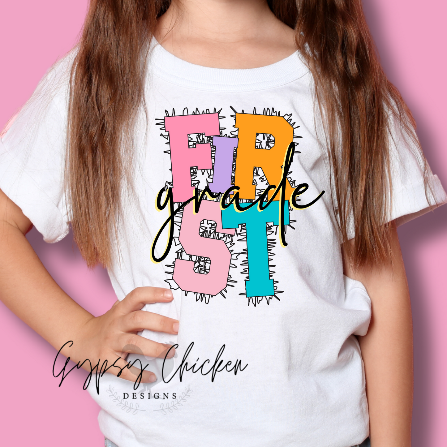 Grade Level Scribble {Preschool-6th Grade}