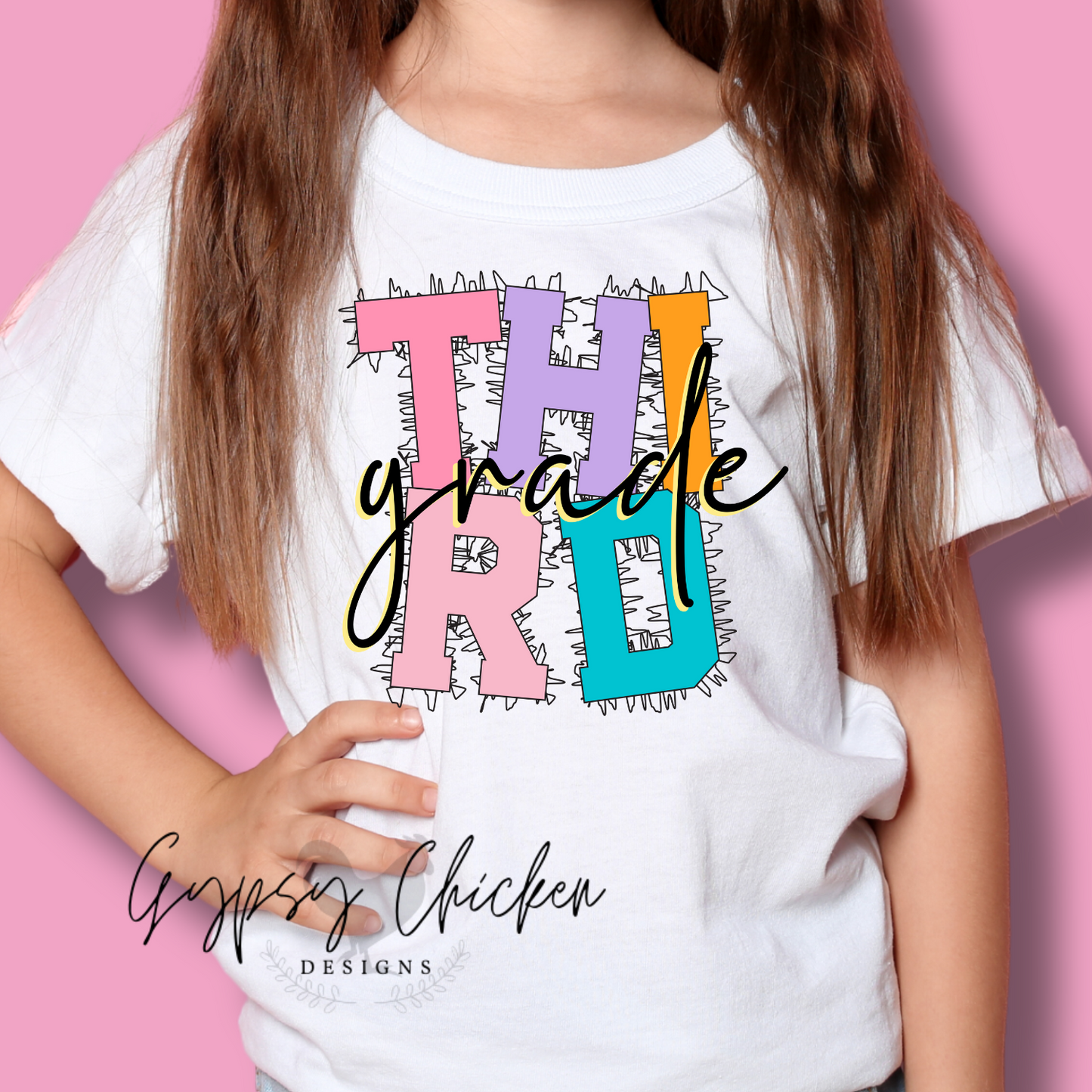 Grade Level Scribble {Preschool-6th Grade}