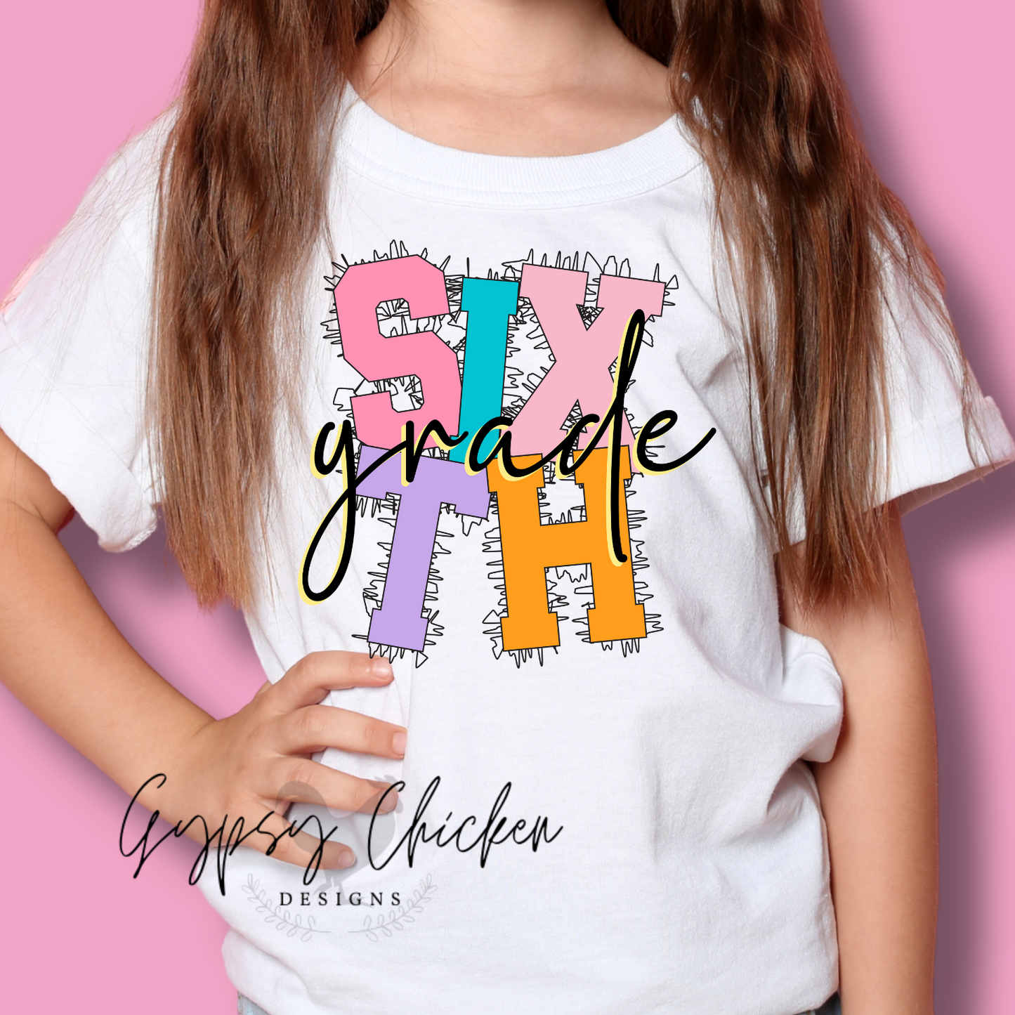 Grade Level Scribble {Preschool-6th Grade}