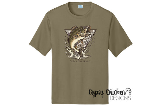 Camo Bass Fish