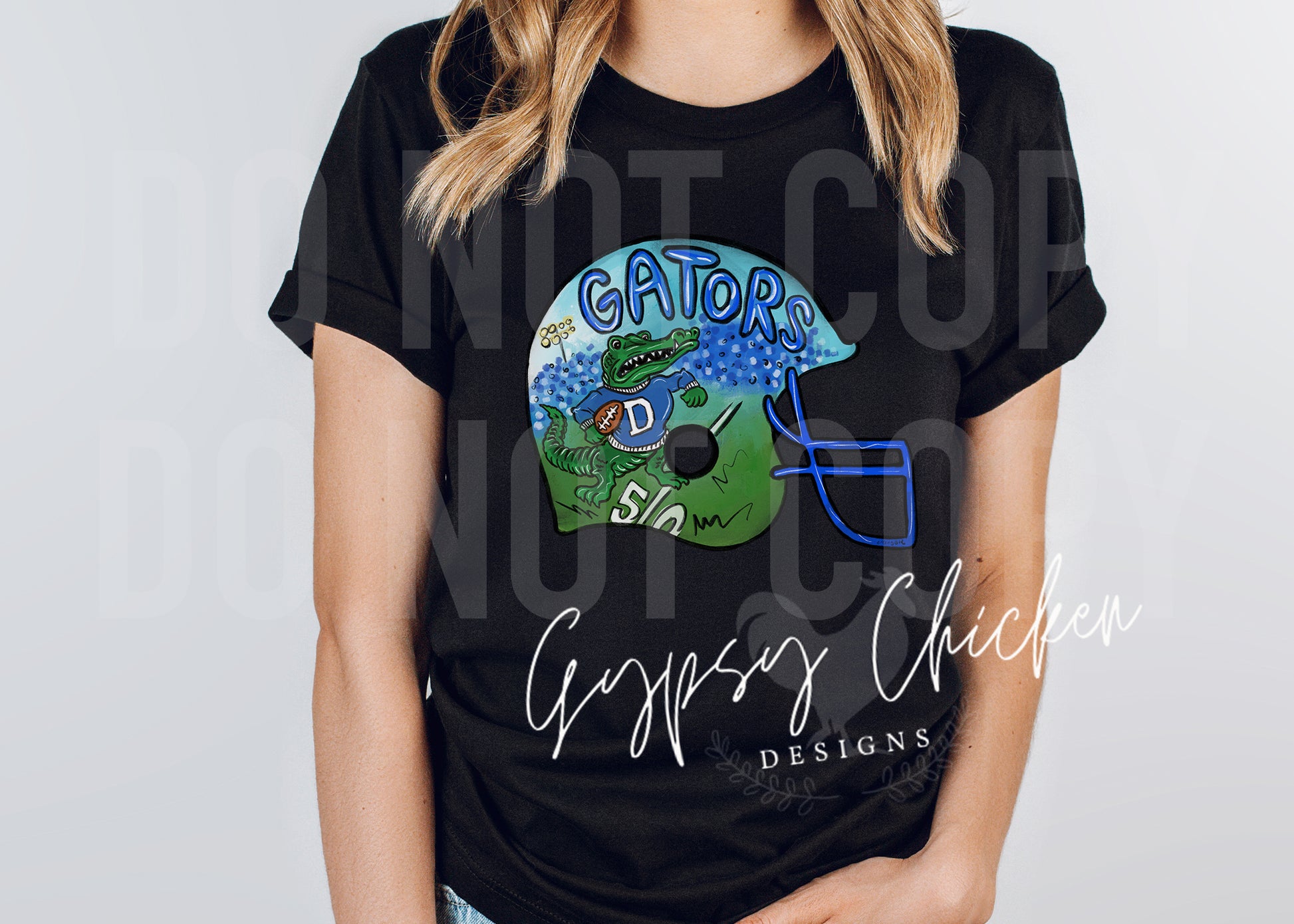 dickinson football helmet Dickinson Gators Helmet {hand painted EXCLUSIVE} – Gypsy Chicken Designs