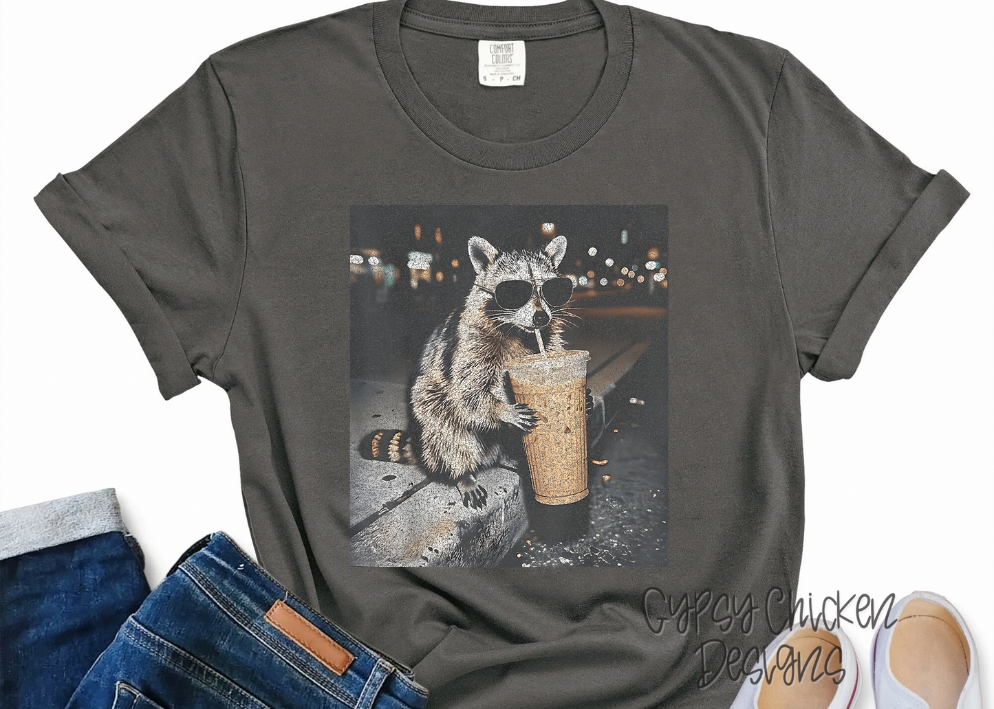 Iced Coffee Raccoon