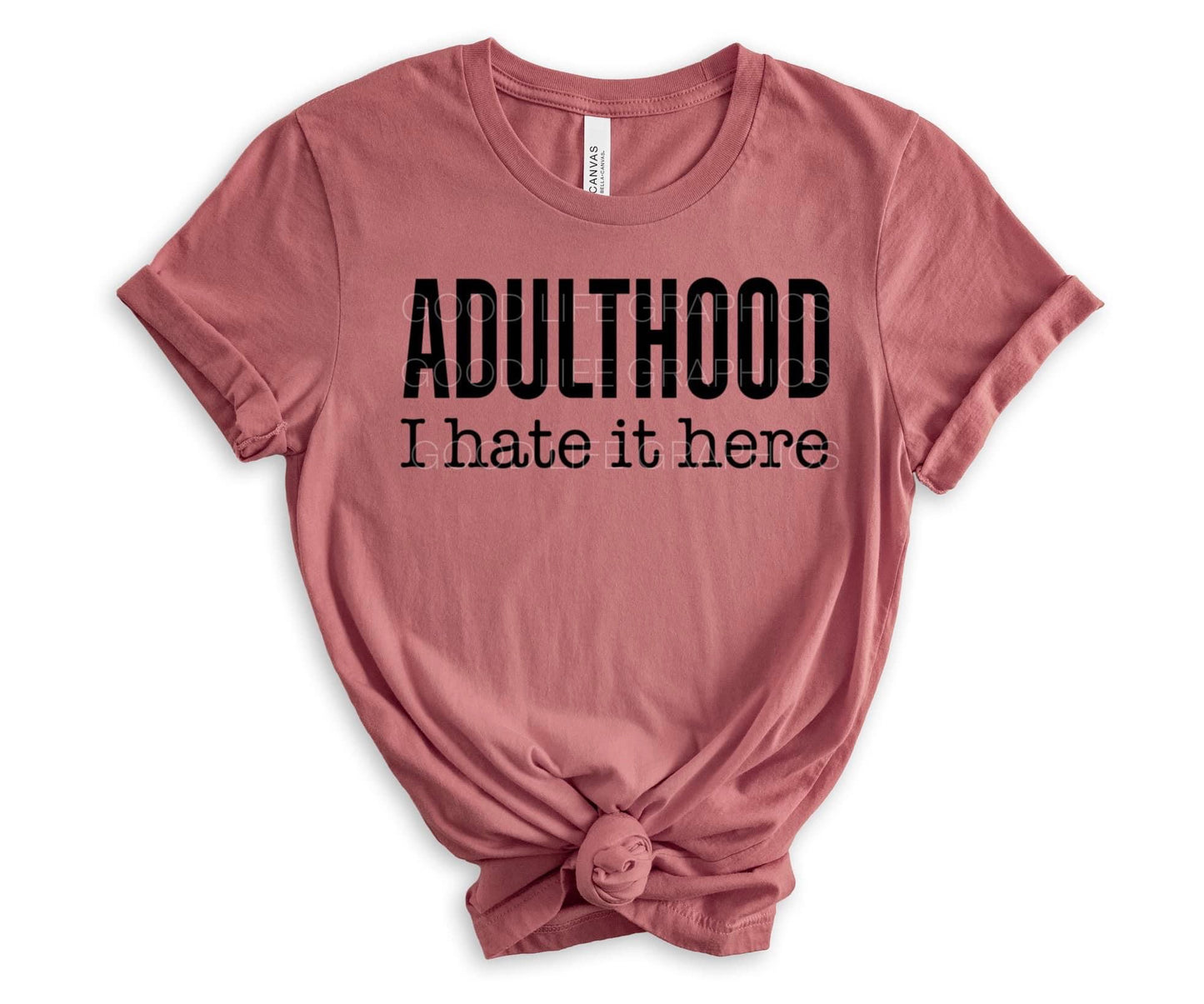 Adulthood I Hate it Here