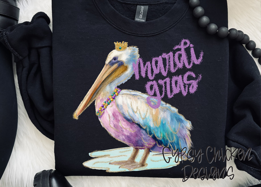 Mardi Gras Pelican