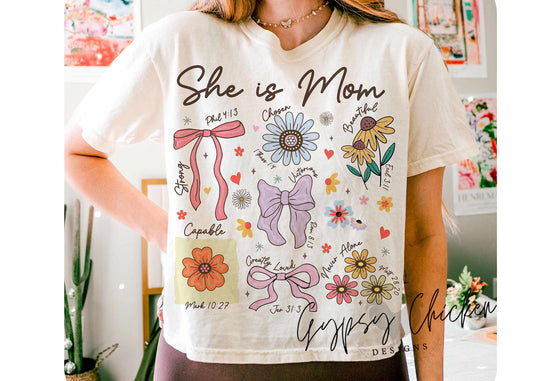 She is Mom