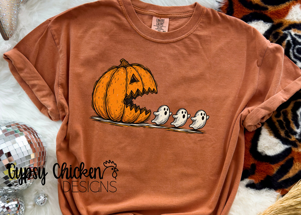 Pumpkin Chasing Ghost