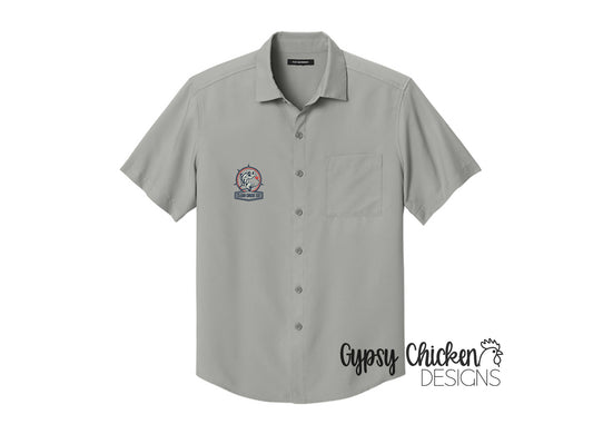 CCISD Men's Short Sleeve Dockside Shirt
