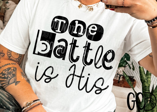 The Battle is His